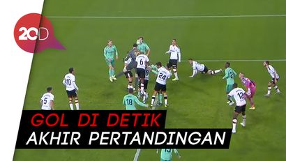 Valencia vs Real Madrid: Courtois Bantu Selamatkan Los Blancos