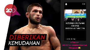  Khabib Nurmagomedov Angkat Bicara soal Muslim Uighur