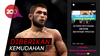  Khabib Nurmagomedov Angkat Bicara soal Muslim Uighur