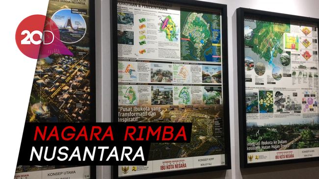 Ini Penampakan Desain  Ibu  Kota  Baru  Pemenang Sayembara