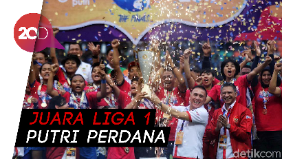 Tekuk PS Tira, Persib Juara Liga 1 Putri 2019
