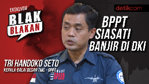 Blak-blakan BPPT Siasati Banjir di DKI
