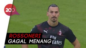  Ibrahimovic Comeback, AC Milan Vs Sampdoria Imbang