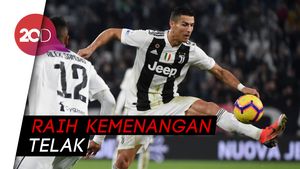 Juventus Gilas Cagliari, Cristiano Ronaldo Hat-trick