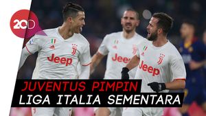 Ronaldo Bantu Juventus Taklukkan Serigala Roma