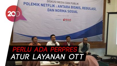 Beda Pendapat Para Menteri soal Netflix