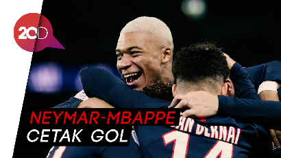 PSG Hancurkan Tuan Rumah Monaco 4-1