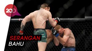 Cuma 40 Detik, McGregor Menang TKO atas Cerrone