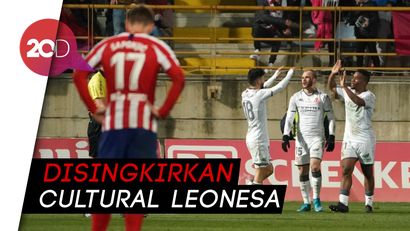 Atletico Dipermalukan Tim Kasta Ketiga di Copa del Rey