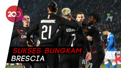 AC Milan Menang Lagi, Rebic Cetak Gol