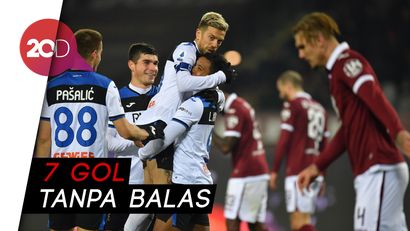  Pesta Gol Atalanta di Kandang Torino