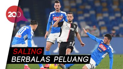 Juventus Tersungkur 1-2 di Kandang Napoli