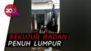 Momen Nenek Digendong Saat Evakuasi Banjir Bandang di Bondowoso Momen Nenek Digendong Saat Evakuasi Banjir Bandang di Bondowoso