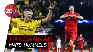  Haaland Belum Selevel Lewandowski