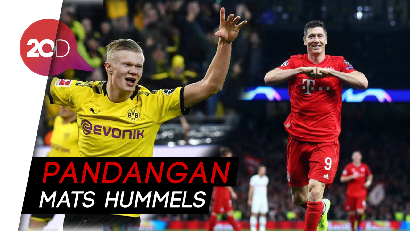  Haaland Belum Selevel Lewandowski