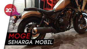 Honda Luncurkan Dua Moge Kelas Ratusan Juta
