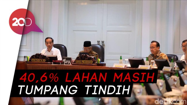 Kebijakan 1 Peta Hampir Beres, Jokowi: Tumpang Tindih Lahan Jadi PR