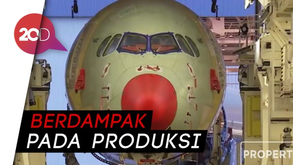 Darurat Wabah Corona, Airbus Perpanjang Penutupan Pabrik di China
