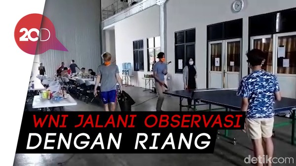 Cerita Bahagia Para WNI Jalani Karantina di Natuna