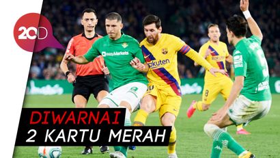 Saling Balas Gol! Real Betis Takluk 2-3 dari Barcelona