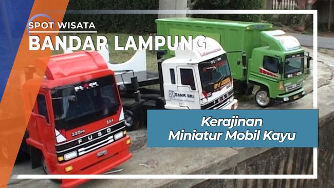 Kerajinan Miniatur Mobil  Kayu Bandar Lampung 