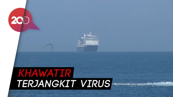Geger Virus Corona, Kapal Pesiar Ini Ditolak 4 Negara  