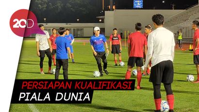 Timnas Indonesia Gelar Latihan Perdana Dengan Pelatih Shin Tae-Yong