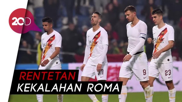 Roma Masih Terpuruk, Kini Dikalahkan Atalanta