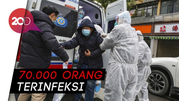 Tembus 1.800 Orang Tewas Akibat Virus Corona