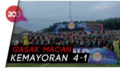 Euforia Persebaya Kalahkan Persija, Jadi Juara Piala Gubernur Jatim