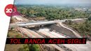 Saat Jokowi Menengok Proyek Tol Pertama di Aceh Saat Jokowi Menengok Proyek Tol Pertama di Aceh