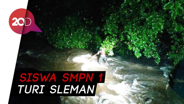 Updated! 7 Tewas dalam Insiden Siswa yang Hanyut di Sleman