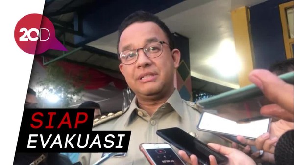 Cuaca Ekstrem Hantui Jakarta, Anies Imbau Warga Waspada