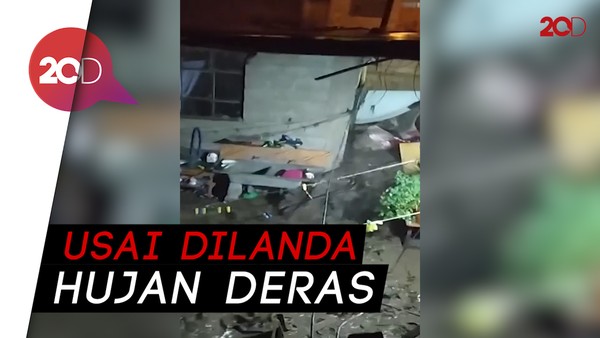 Penampakan Tanah Longsor di Peru, 3 Orang Tewas