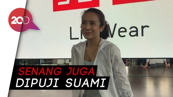 Dea Ananda Rutin Olahraga Demi Kesehatan Mental