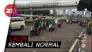 Massa Demo Ojol Bubar, Lalin di Depan DPR Dibuka Massa Demo Ojol Bubar, Lalin di Depan DPR Dibuka