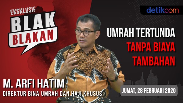 Tonton Blak-blakan Direktur Bina Umroh: Umroh Tertunda Tanpa Biaya Tambahan