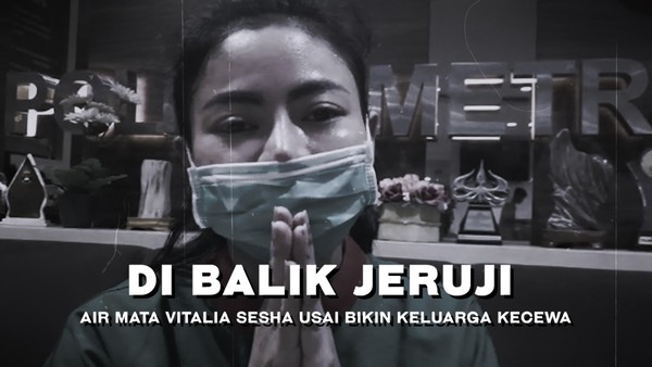 Di Balik Jeruji: Vitalia Sesha Terjebak Narkoba Kedua Kalinya