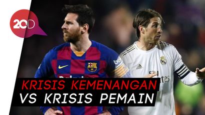 Jelang Madrid Vs Barcelona, Duel Tim yang Lagi Kritis