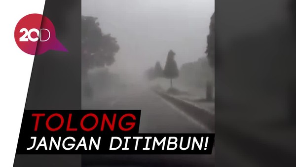Kena Dampak Erupsi Merapi, Warga Teriak Masker di Twitter!