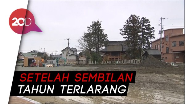 Fukushima, Kota Terpapar Radiasi Nuklir di Jepang Dibuka