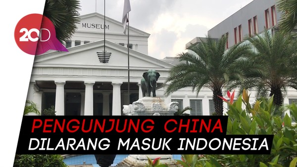 Wisatawan Asal China di Museum Nasional Menurun Gegara Virus Corona
