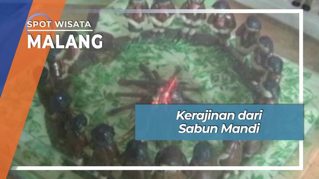 Uniknya Boneka  Sabun Mandi Malang  Jawa Timur