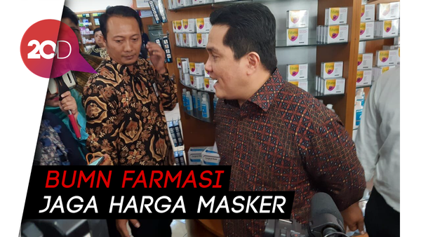 Antisipasi Panic Buying, Kimia Farma Siapkan Ribuan Masker