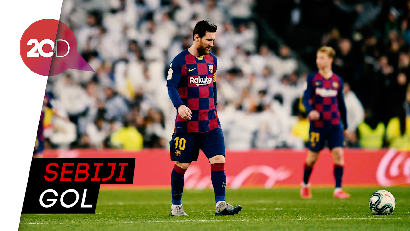 Penalti Messi Bawa Kemenangan Blaugrana dari Sociedad
