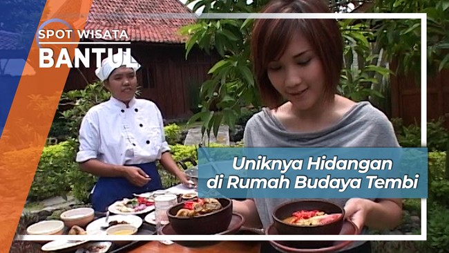 Uniknya Hidangan di Rumah Budaya Tembi, Bantul
