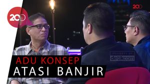 Dua Cawagub DKI Bicara Penanganan Banjir