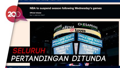 NBA Terinfeksi Virus Corona