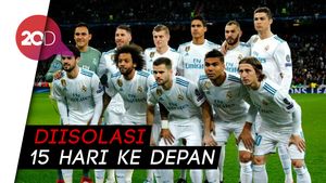 Skuad Real Madrid Dikarantina Gegara Corona