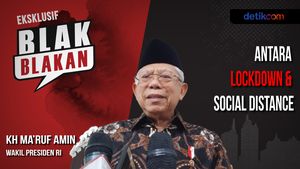 Blak-blakan Maruf Amin: Antara Lockdown & Social Distance